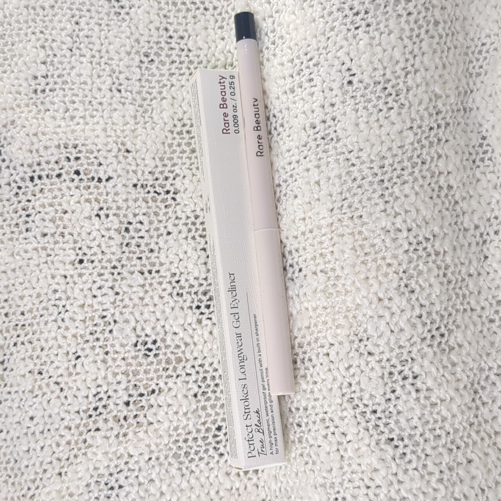 Rare Beauty Perfect Strokes True Black Longwear Gel Eyeliner, 0.25g/0.009 oz